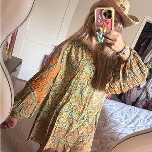 Spell Multicolor Boho Tunic
